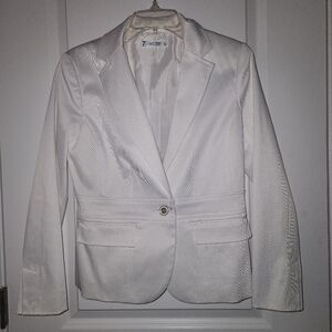 NY&Co white blazer 8P